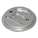 Купить Super marine ANO412 Mercury Verado Цинковая пластина Анод  Grey 129.28 x 17.52 mm 7ft.ru в интернет магазине Семь Футов