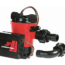 Помпа осушительная 1250GPH, автоматическая 12В, Johnson Aqua Johnson Pump 1822612