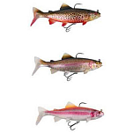 Fox rage NRE161 Replicant Trout Wobble Мягкая приманка 100 mm 20g Supernatural Golden Trout