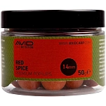Avid carp A0650013 Бойл Red Spice Belachan 50g  Red 14 mm