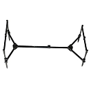 Купить Pro elite baits rp196 Род-под Super Flat Black 80x14x25 70-90 x 42 x 25-35 cm 7ft.ru в интернет магазине Семь Футов