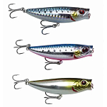 Savage gear 64081 3D Minnow Pop Walker Floating 66 Mm 8g Многоцветный Sardine Php