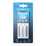 Eneloop 141704 Compact BQCC50 2 AA Mignon Accus Зарядное Устройство Для Аккумуляторов Белая
