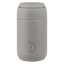 Купить Chilly C340S2GGRY Coffee Mug Series 2 340ml Термос из нержавеющей стали Серебристый Grey 7ft.ru в интернет магазине Семь Футов