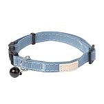 Fuzzyard life FZCL619-OS LIFE Cotton Кошачий ошейник Голубой French Blue