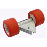 Oem marine REM09386 MTX Колесо Серебристый  Red 255 x 120 x 140 mm