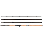 Abu garcia 1589286 Mörrum Удочка для мультипликатора Золотистый Black 3.04 m