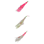 Sea monsters SMPA10PHG Pulpito Assist Мягкая Приманка Для Троллинга 100 мм Розовый Pink Head Glow