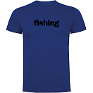 Купить Kruskis CA65500305S286 Футболка с коротким рукавом Word Fishing Голубой Royal Blue L 7ft.ru в интернет магазине Семь Футов