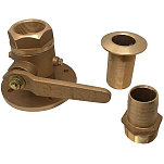 Goldenship GS30042 PVC Клапан через корпус Золотистый Bronze 1-1/2´´