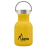 Laken BSH35AM Basic 350ml Крышка из нержавеющей стали Желтый Yellow