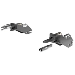 Blue ox 123-BX1754 Бар на Колёсах Silverado 1500 BX1754 Серебристый Grey