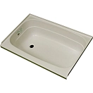 Купить Speciality recreation 134-BT2440PL Левая ванна Parchment 24x40´´ 7ft.ru в интернет магазине Семь Футов