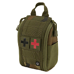 Brandit 8094-15010-OS Аптечка первой помощи Molle Premium Woodland