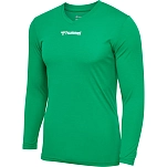 Hummel 225520-6235-XL Базовый слой с длинным рукавом Essential Зеленый Jelly Bean XL