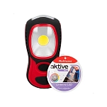 Color baby 13736 Aktive Tech Магнитный светодиодный фонарь с подвеской 3 Цвета Бесцветный Multicolor