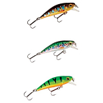 Mikado PWF-TS-42S-BT Wobbler Twist Пескарь 42 мм 2,8 г Зеленый BT