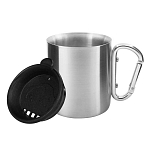 Tatonka 4134.000 Thermo Carabiner 250ml Кружка Серебристый Silver