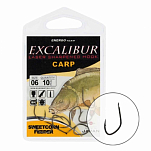 Excalibur 47010010 Sweetcorn Feeder NS Зубчатый Крюк Бесцветный Black Nickel 10