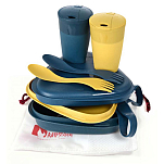 Light my fire LM2506811440 Pack´n Eat Комплект Голубой Musty Yellow / Hazy Blue