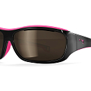 Спортивные очки LiP Tide / Gloss Black - Pink Rubber / PC Polarized / Levante Series Chroma Brown, 3256