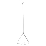 Tortue ME0010200 Triangular Скрепки Для Бумаг Серый Grey 18 cm 