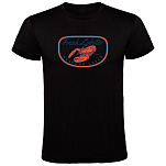Kruskis CA65500502C072 Футболка с коротким рукавом Fresh Lobster Черный Black 2XL