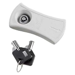 Plastimo 65388 Комплект замка регистрации люка White