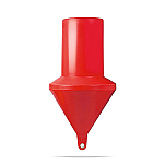 Plastimo 35628 Цилиндрический маркировочный буй Red 80 cm