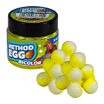 Benzar mix 98980176 Bicolor Method Egg 8 mm N-Butyric Сырные поп-апы Золотистый