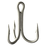 Mustad 9430-DS-1-336 5 EX Strong Treble Durasteel Тройной Крючок Серебристый Durasteel 1