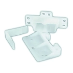 Jr products 342-70985 Ремкомплект для направляющих ящиков Серебристый White