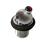 Elettrogas aravon 2424165 Смеситель из хромированной латуни Серебристый Silver 3/8´´ 