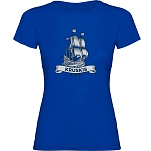Kruskis 11502241xxlc051 Футболка с коротким рукавом Ship Royal Blue 30x25x2 2XL