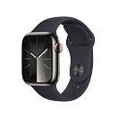 Купить Apple MRJ93QL/A Watch Series 9 GPS+Cellular Нержавеющая сталь 41 Mm Черный Graphite / Steel Midnight M-L 7ft.ru в интернет магазине Семь Футов