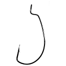 Купить Gamakatsu 185086-00300-00000-00 Worm Offset EWG Техасский Крюк Черный Red 3/0  7ft.ru в интернет магазине Семь Футов