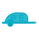 Купить Camco 17-53385 Дуpшлаг для макарон  Teal 27.9 x 14.6 cm 7ft.ru в интернет магазине Семь Футов