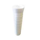 Tigress 397-881525 Держатель для удочек с виниловым покрытием Серебристый White 254 mm