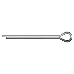 Seachoice 50-59804 Шплинт 6 Единицы Серый  Silver 3/32 x 11/2´´ 