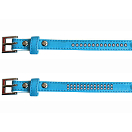 Купить Freedog FD4000338 Кожзаменитель Collar С бриллиантами Голубой Blue 13 mm x 30 cm 7ft.ru в интернет магазине Семь Футов