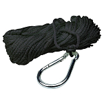 Seachoice 50-40233 Якорная веревка Черный  Black 50´ 