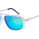 Спортивные очки GOG Everest / Matt White-Navy Blue / Polarized Blue Lens, e400-2p