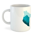 Купить Kruskis 42611C354 Кружка Wolf 325ml  White 7ft.ru в интернет магазине Семь Футов