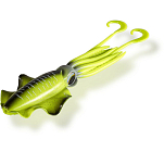 Black cat 5550002 Calamar U плавать Золотистый  Yellow Zombie 20 g 