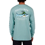 Salty crew 20135421-MACK-XXL Футболка с длинным рукавом Rooster premium Mackerel 2XL