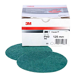 3M 448092 Hookit 245 п 40 Шлифовка Диск 50 единицы Бесцветный Grey 125 mm