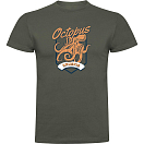 Купить Kruskis CA65500338C070 Футболка с коротким рукавом Seafood Octopus Зеленый Dark Army Green L 7ft.ru в интернет магазине Семь Футов
