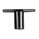 Купить Крепление нижнее из чёрного пластика Nuova Rade 43108 для тентов бимини 7ft.ru в интернет магазине Семь Футов