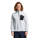Slam A107005S00-W04-XXL Флисовая кофта с полумолнией Active LGT Grid Glacier Grey 2XL