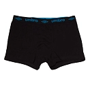 Купить Umbro 716-ASS-Black/Blue-L трусы-боксёры Cotton Черный  Black / Blue L 7ft.ru в интернет магазине Семь Футов